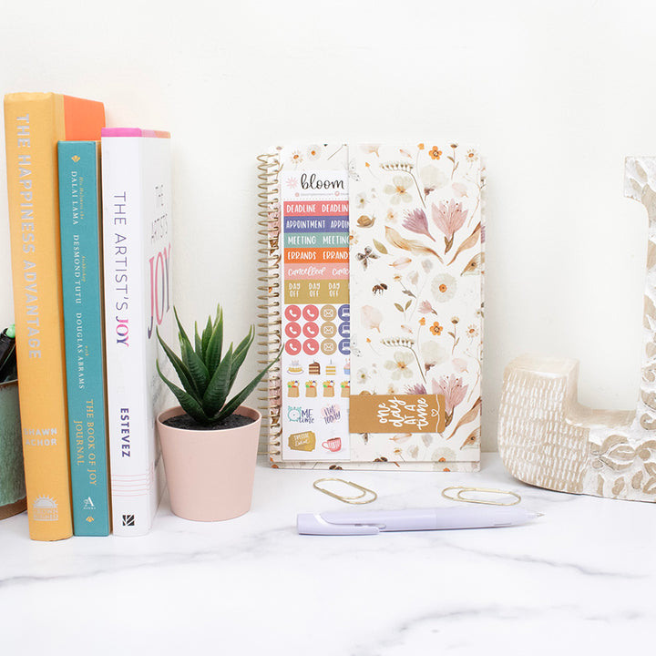 2026 Soft Cover Planner, 5.5" x 8.25", Butterfly Garden