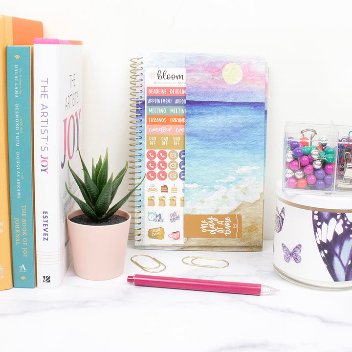 2026 Soft Cover Planner, 5.5" x 8.25", Coastal Calm
