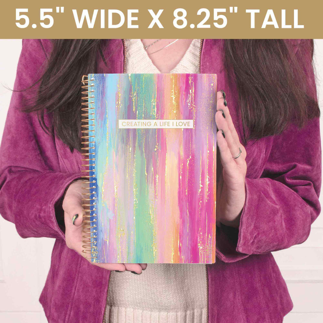 2025 Soft Cover Planner, 5.5" x 8.25", Creating A Life I Love