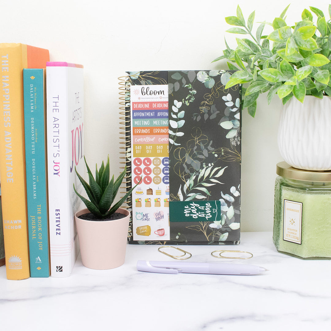 2026 Soft Cover Planner, 5.5" x 8.25", Eucalyptus, Green