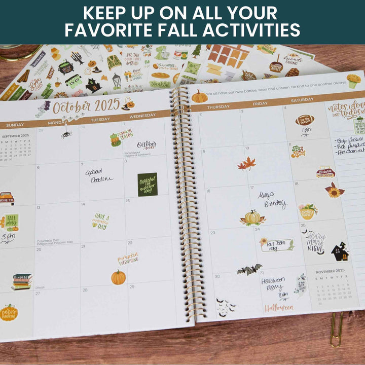 Planner Stickers, Fall Expansion Pack