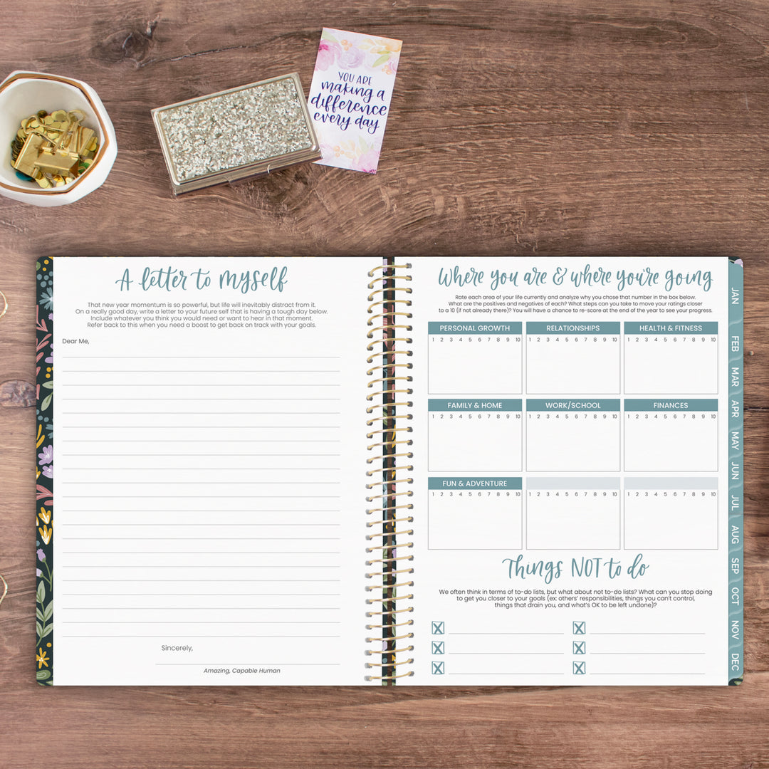 2025 Soft Cover Planner, 8.5" x 11", Be Kind