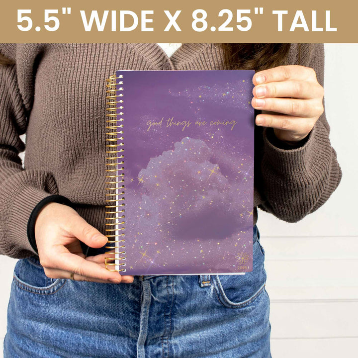 2025 Soft Cover Planner, 5.5" x 8.25", Good Things are Coming