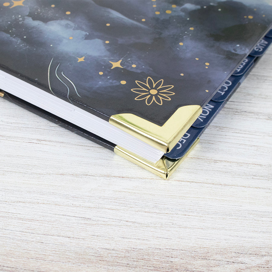 2026 Hard Cover Planner, 5.5" x 8.25", Midnight Sky