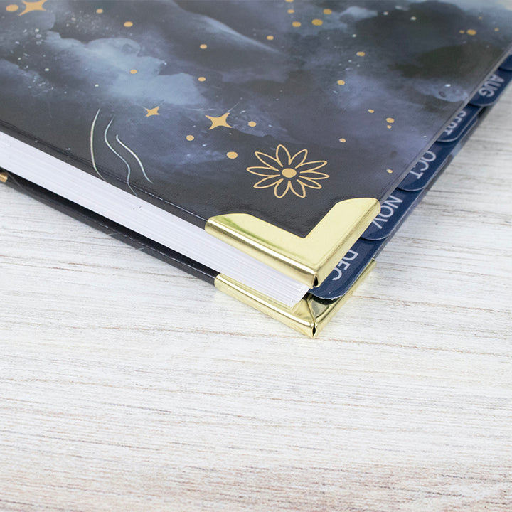 2026 Hard Cover Planner, 5.5" x 8.25", Midnight Sky