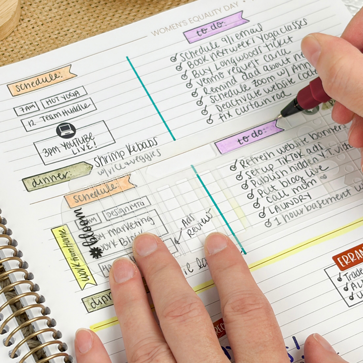 bloom Planning Stencil & Day Marker - bloom daily planners
