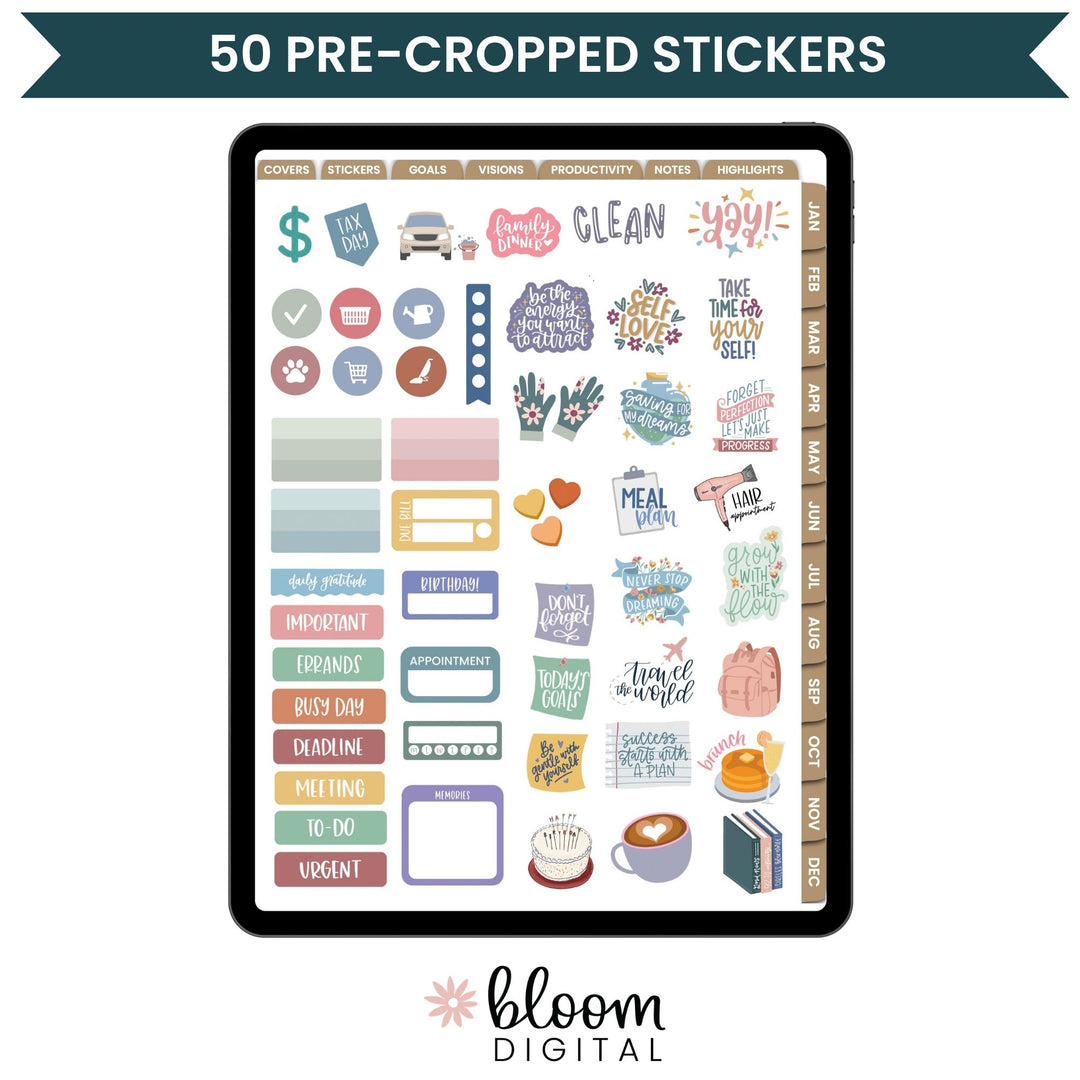 Digital Planner | Dated 2026-27 Classic Planner