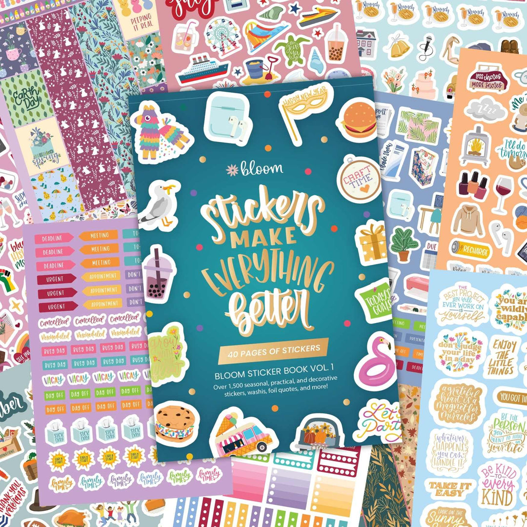 PRE-ORDER 40 Page Sticker Book, Volume 1 - Stickers Make Everything Better