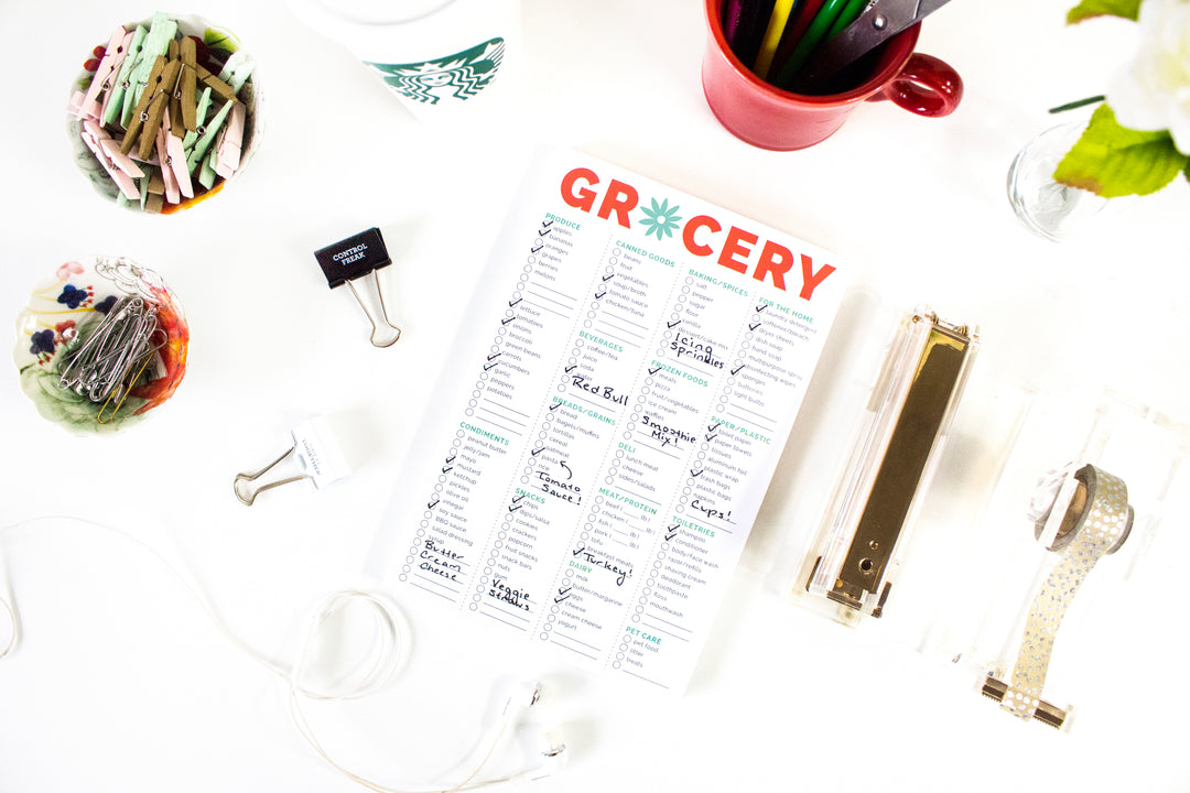 Grocery and Meal Pad Bundle