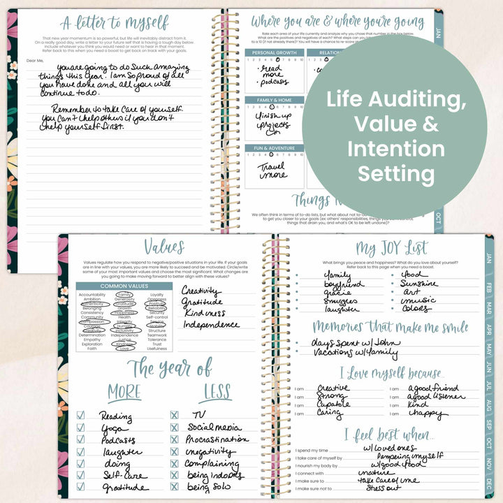2026 Soft Cover Planner, 8.5" x 11", Blooming Wildly