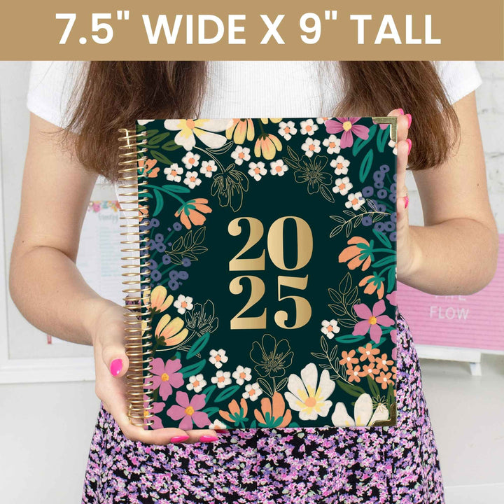 2025 Vision Planner, 7.5" x 9", Blooming Wildly