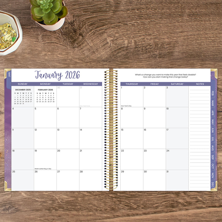 2026 Vision Planner, 7.5" x 9", Good Things Are Coming