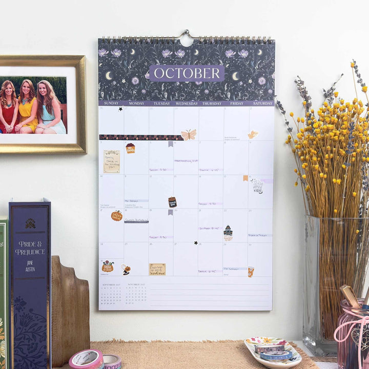 2027 Hanging Wall Calendar, 11" x 17" | Seasonal - bloom daily planners