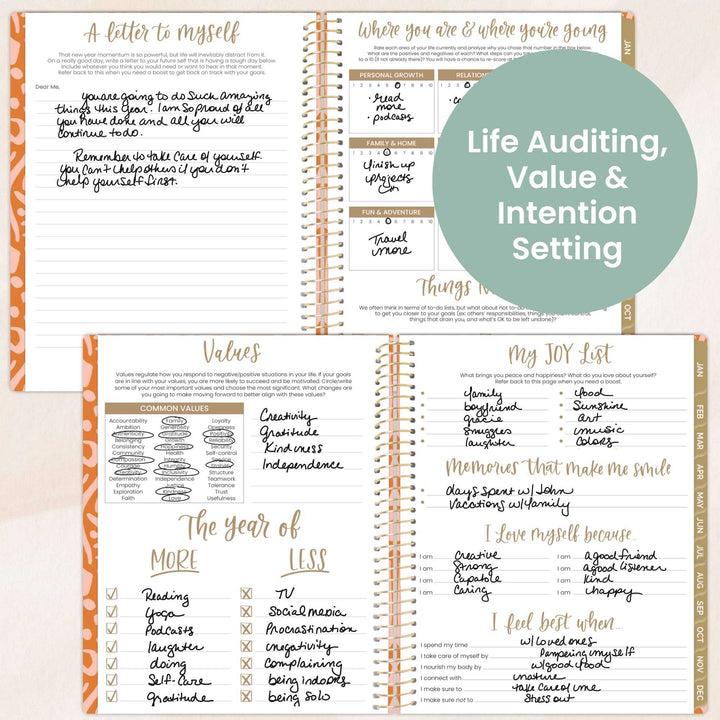 2026 Soft Cover Planner, 8.5" x 11", Moments of Grace