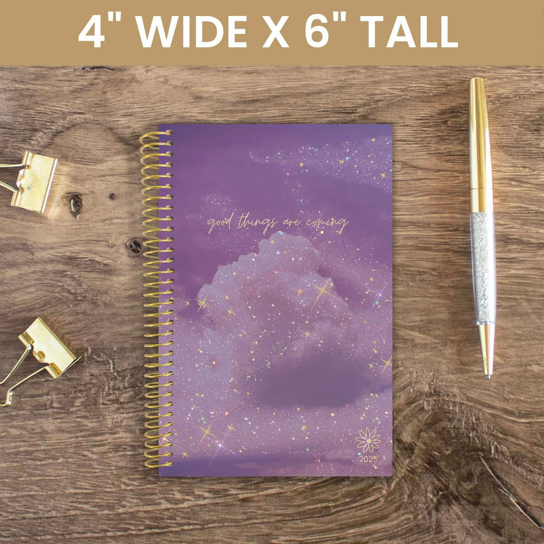 2025 Soft Cover Planner, 4" x 6", Good Things Are Coming