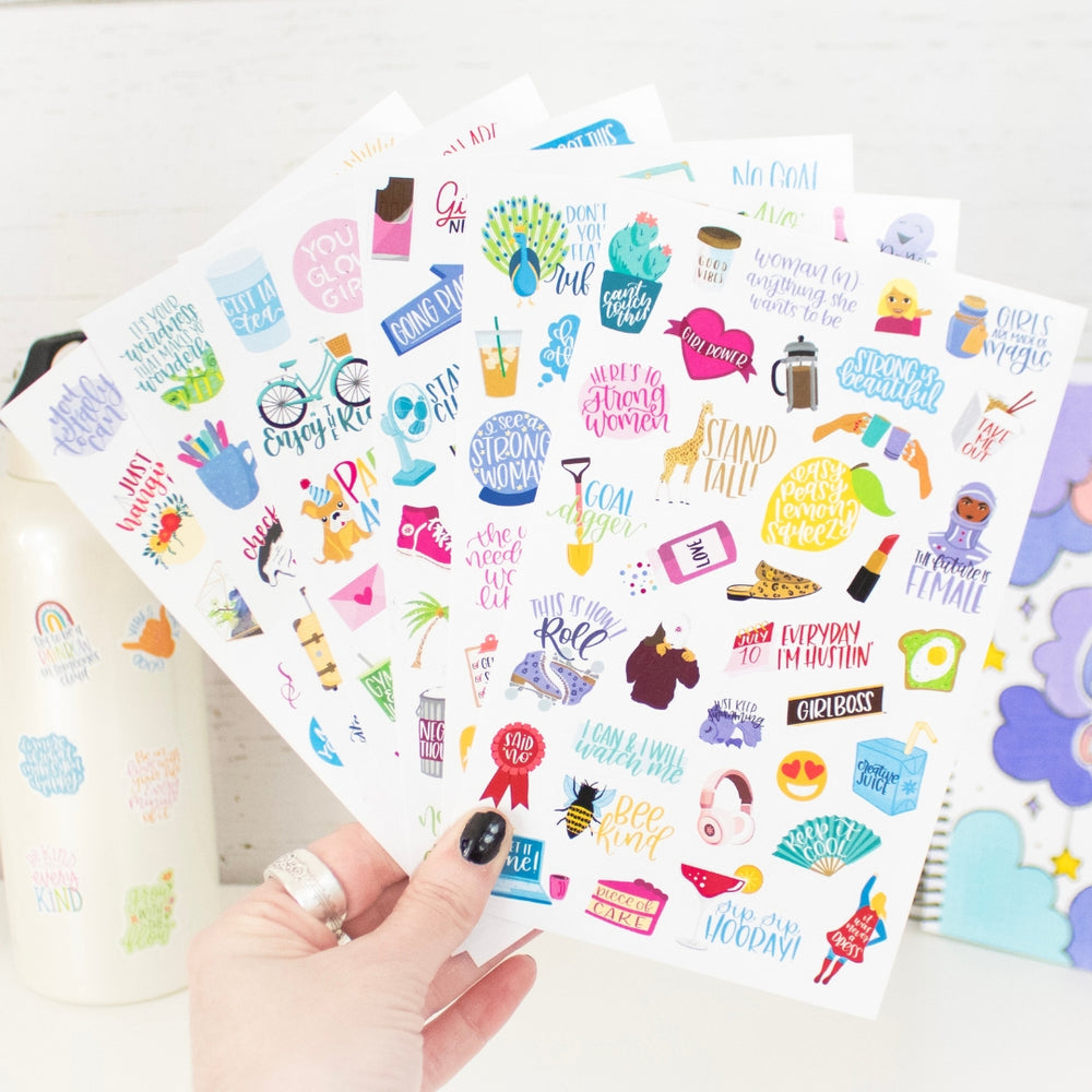 Where to Find the Best Planner Accessories & Stickers - Ponytails &  Productivity