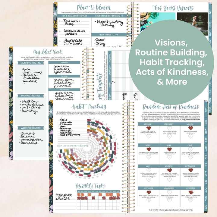 2026 Soft Cover Planner, 5.5" x 8.25", Be Kind