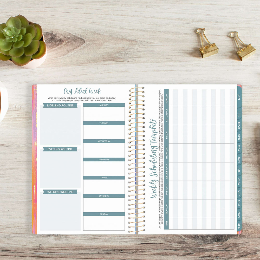 2025 Soft Cover Planner, 5.5" x 8.25", Creating A Life I Love