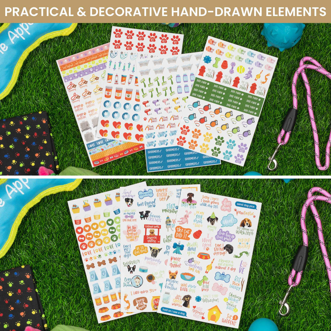 Planner Stickers, Dog Lover Pack