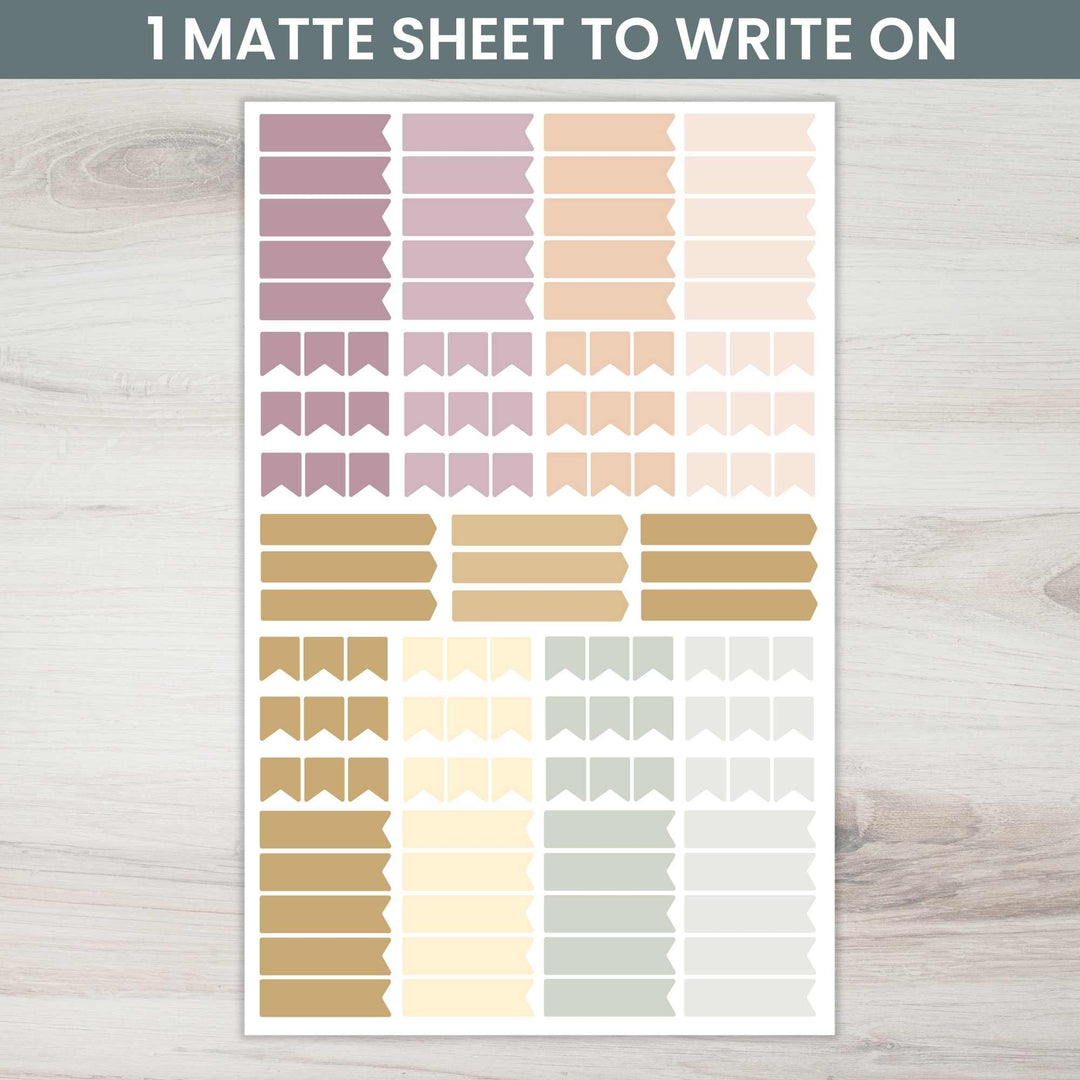 Planner Sticker Value Pack, Monthly Celebrations, Cool Tones
