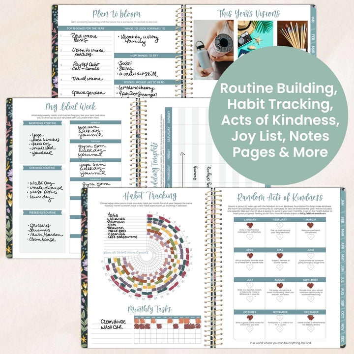 2026 Soft Cover Planner, 8.5" x 11", Be Kind