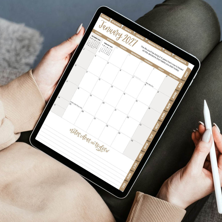 Digital Planner | Dated 2027 Classic Planner
