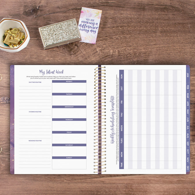 2024 Soft Cover Planner, 8.5" x 11", Good Things are Coming