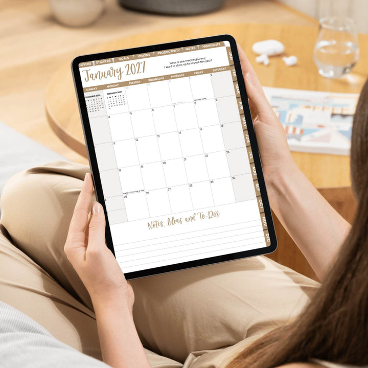 Digital Planner | Dated 2027 Vision Planner