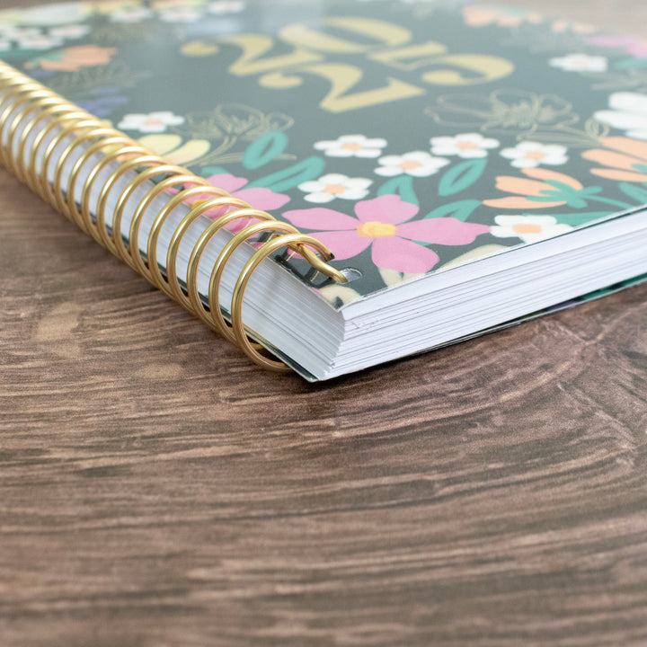 2025 Soft Cover Planner, 5.5" x 8.25", Blooming Wildly