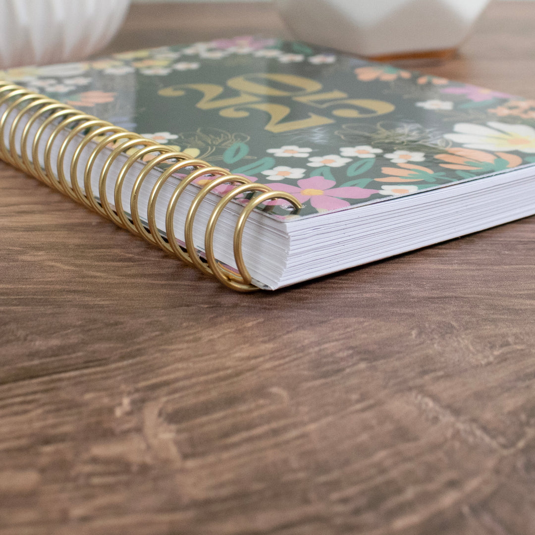 2025 Soft Cover Planner, 4" x 6", Blooming Wildly