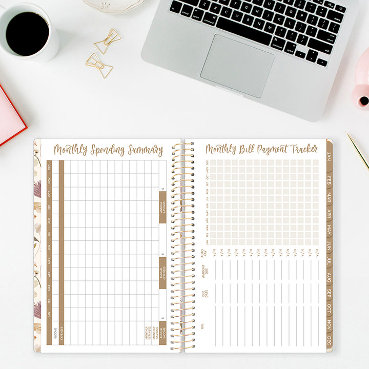 2026 Soft Cover Planner, 5.5" x 8.25", Butterfly Garden