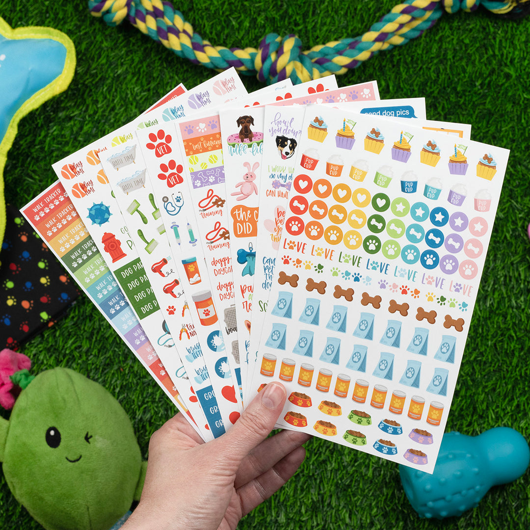 Planner Stickers, Dog Lover Pack