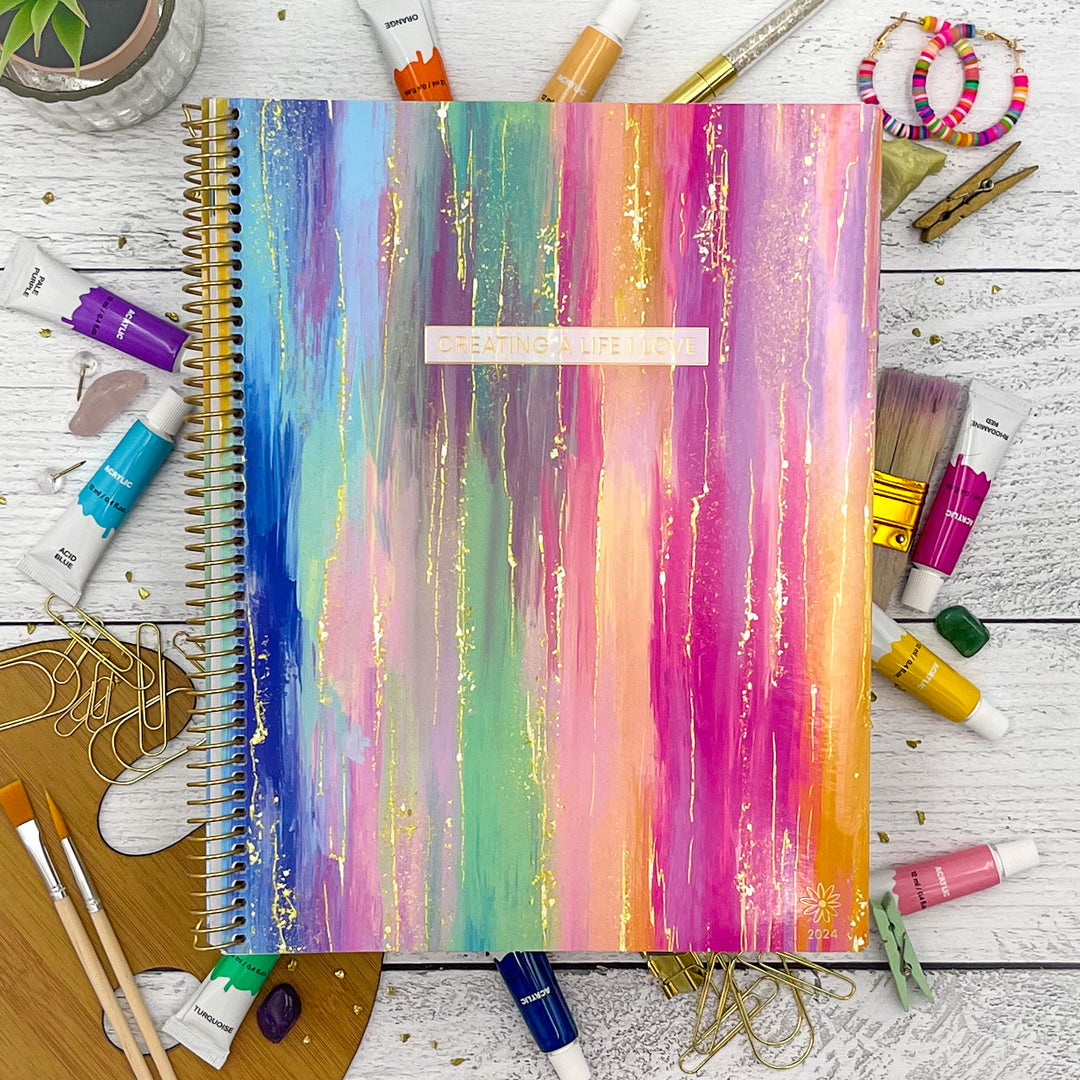 2024 Soft Cover Planner, 8.5" x 11", Creating A Life I Love