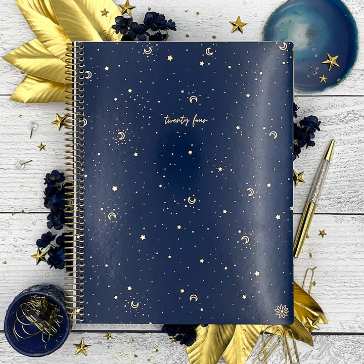 2024 Soft Cover Planner, 8.5" x 11", Stardust
