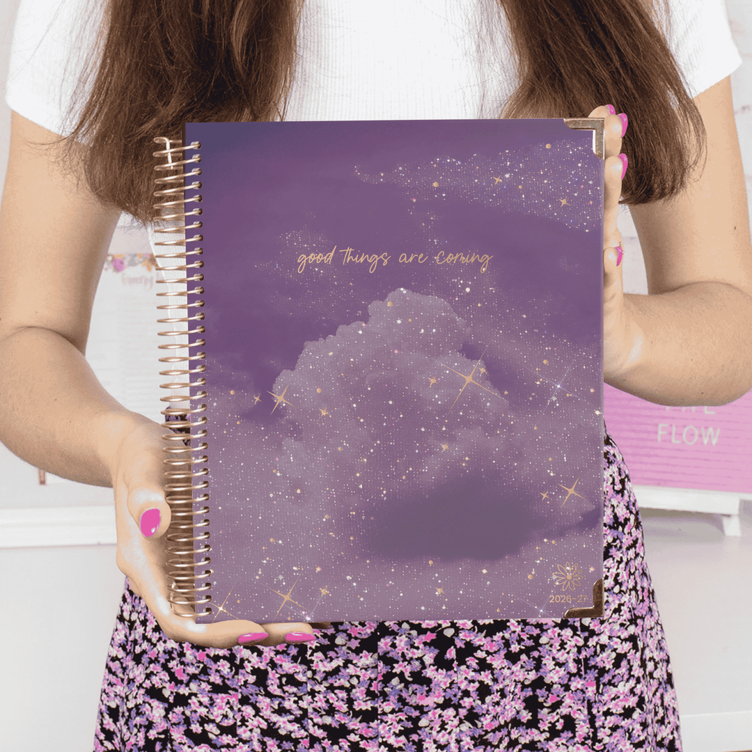2026–27 Vision Goal Planner, 7.5" x 9" | Good Things Are Coming - bloom daily planners