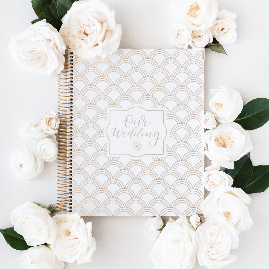 NEW Luxury White Wedding Planner Book, Engagement Gift, Wedding