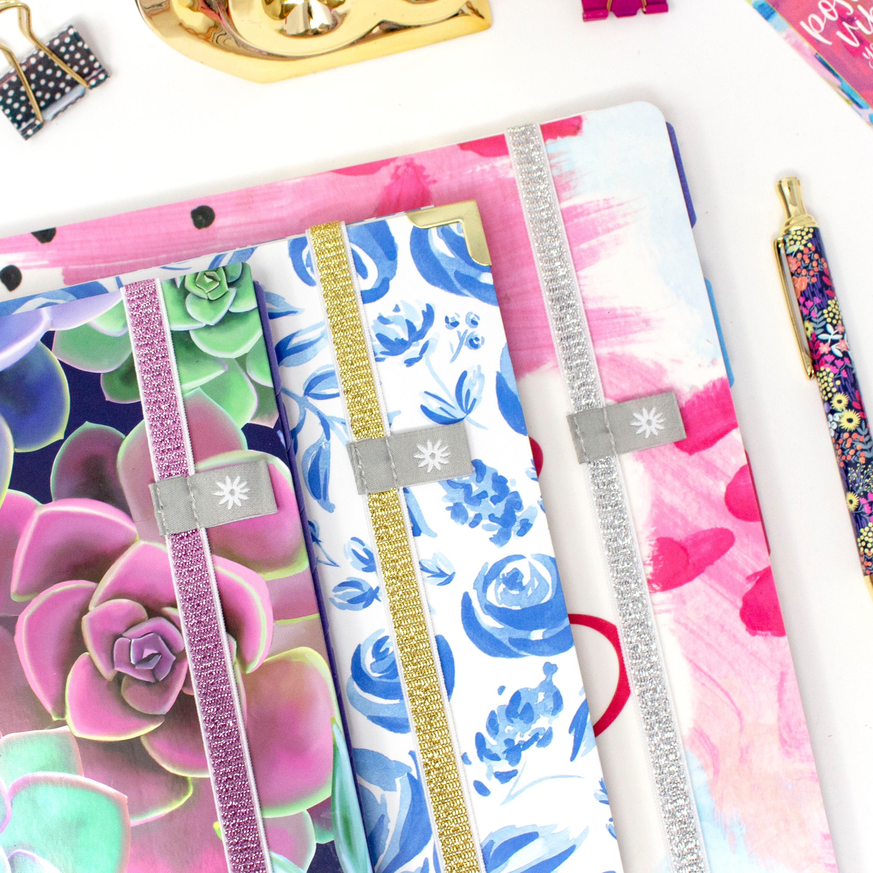 Planner store elastic bands