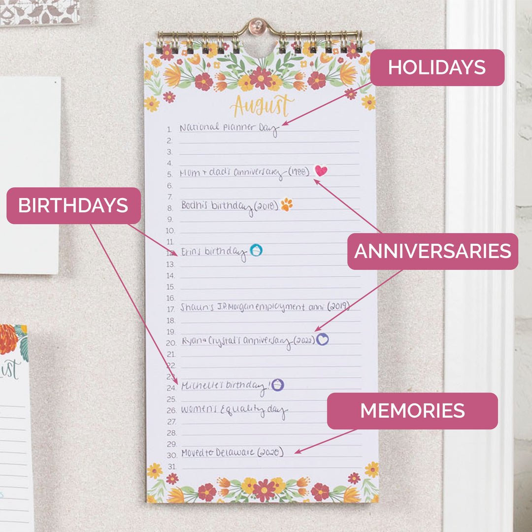 Perpetual Calendar, 5 perpetual-calendar-5-x-10-seasonal-florals-bloom-daily-planners