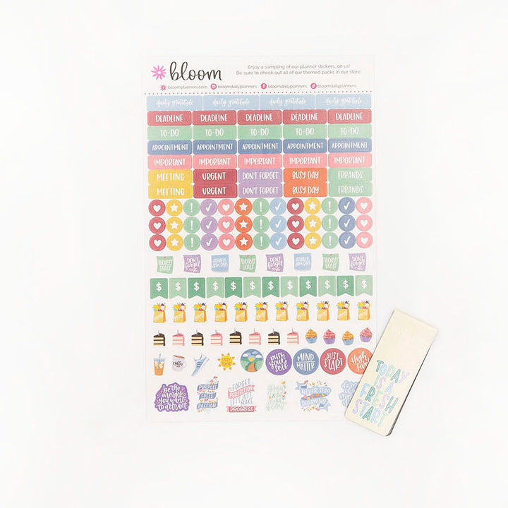 2023-24 Soft Cover Planner, 8.5" x 11", Cleerely Stated