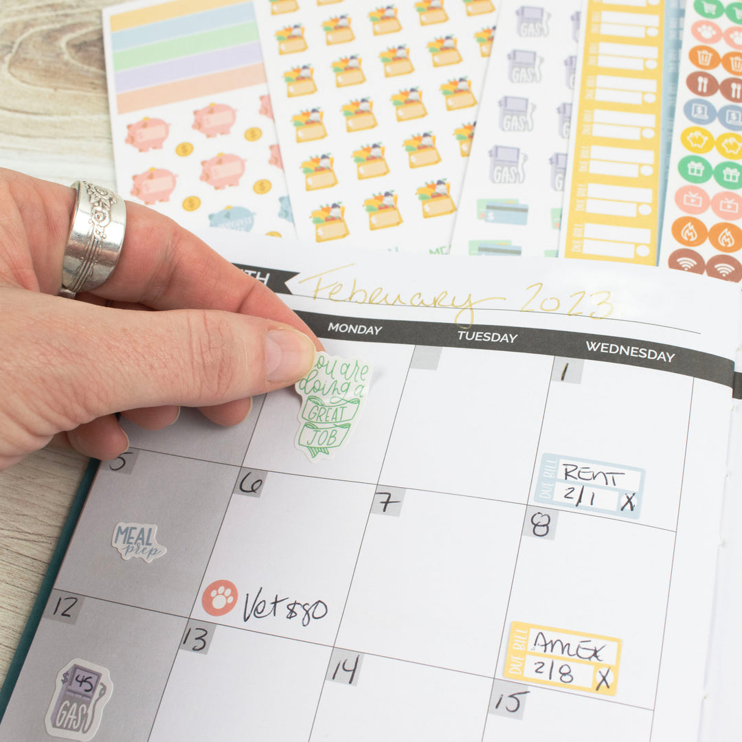 Planner Sticker Pack, Budgeting