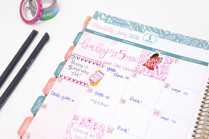 Pregnancy & Baby's First Year Planner & Calendar, Planning for Joy®