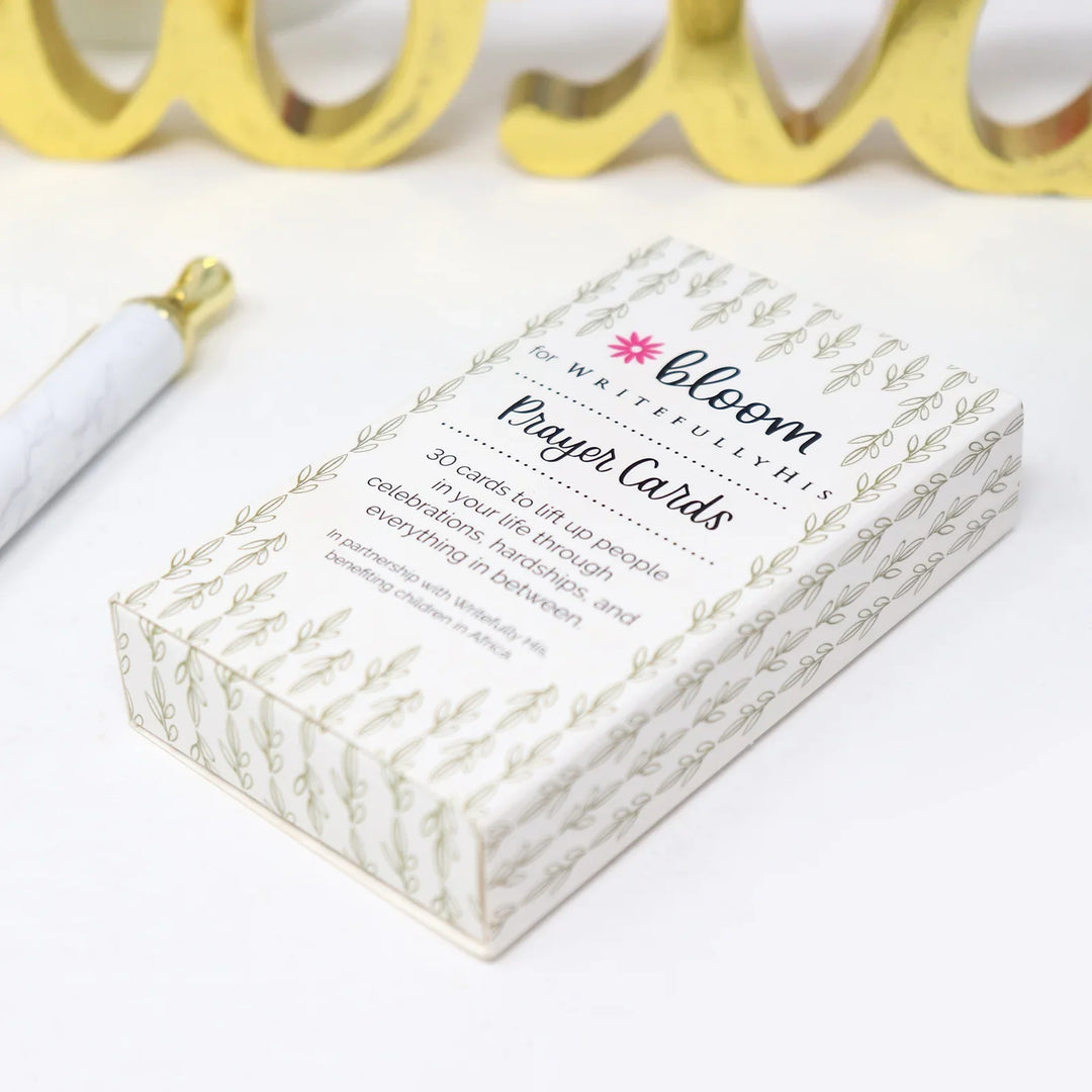 prayer card binder bloom daily planners Card Deck, Prayer Pack
