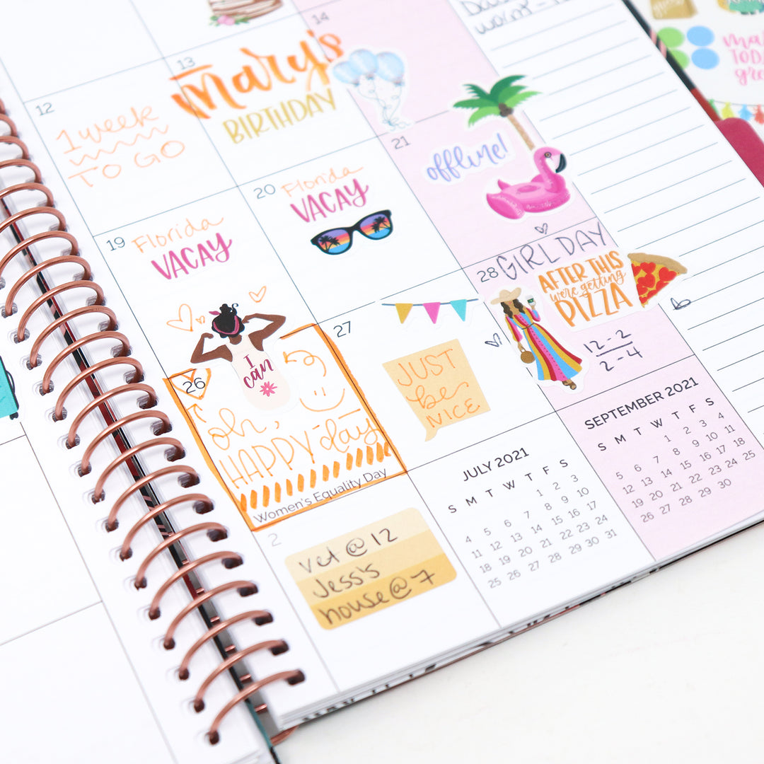Pastel Orange Solid Washi, Planner and BUJO Tapes