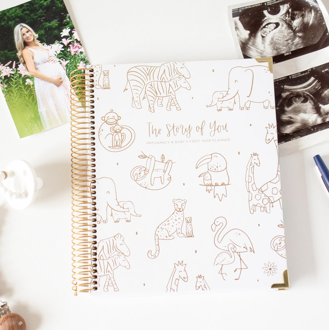 Pregnancy & Baby's First Year Planner & Calendar, The Story of You