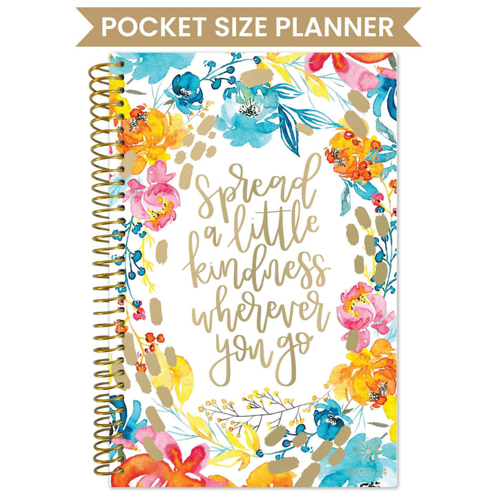 2023-24 Soft Cover Planner, 4" x 6", Spread Kindness