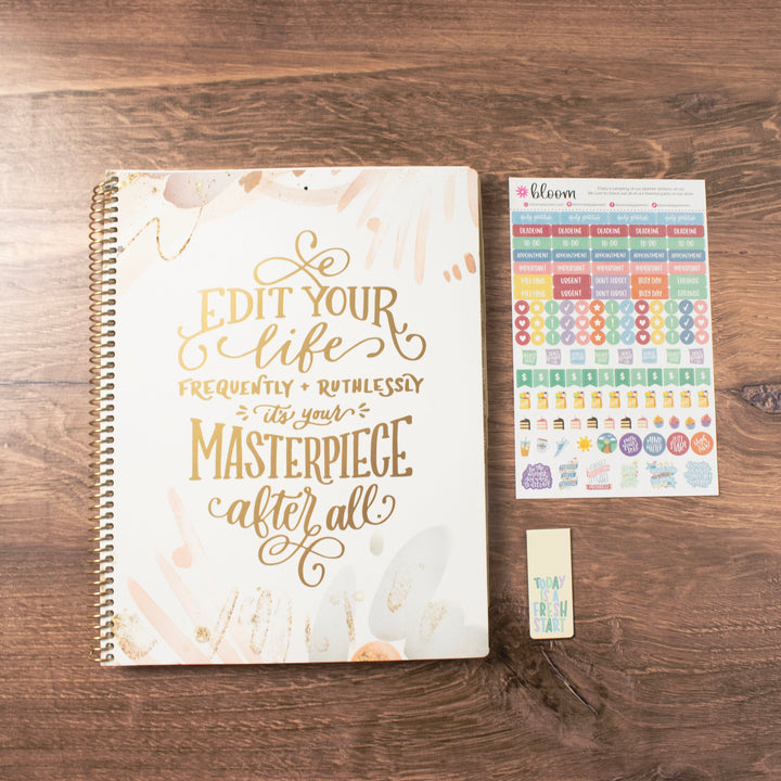 2023-24 Soft Cover Planner, 8.5" x 11", Writefully His
