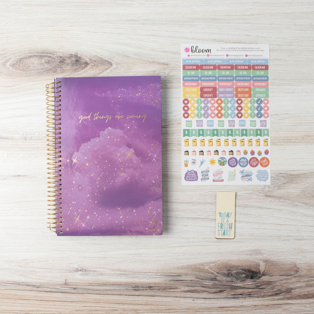2023-24 Soft Cover Planner, 5.5" x 8.25", Good Things are Coming