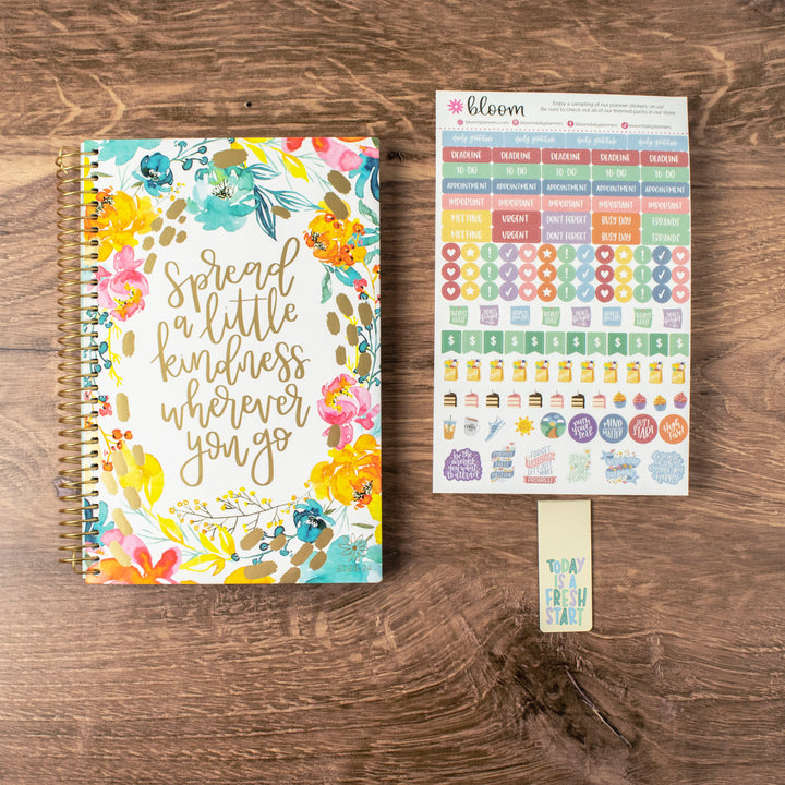 2023-24 Soft Cover Planner, 5.5" x 8.25", Spread Kindness