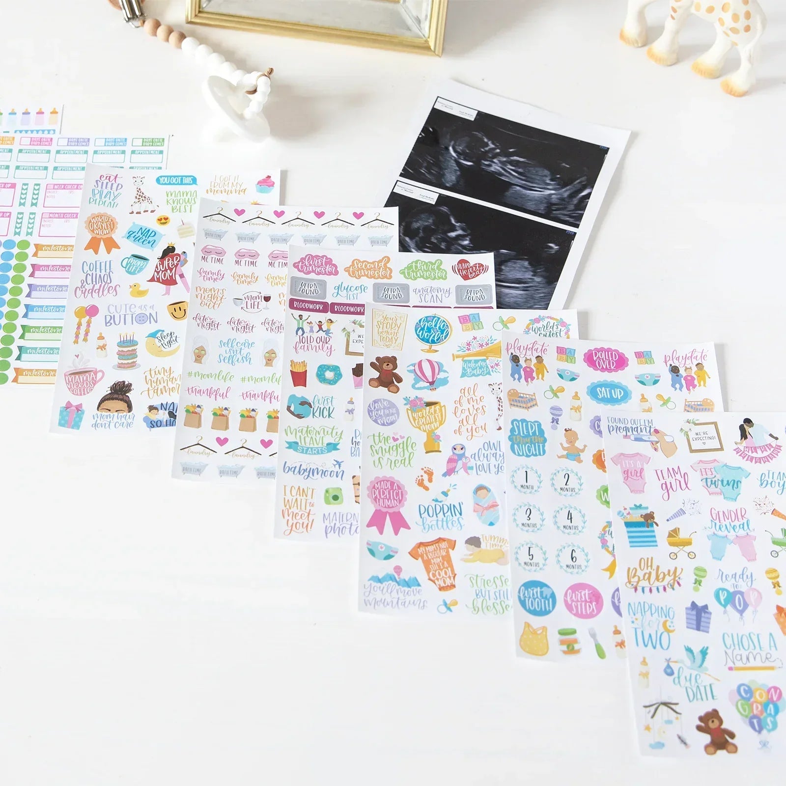 First Year Stickers bloom's Pregnancy & Baby's First Year Stickers – bloom daily planners