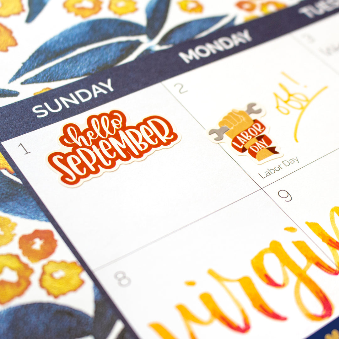 Sticker Sheets, Holiday Planner Stickers